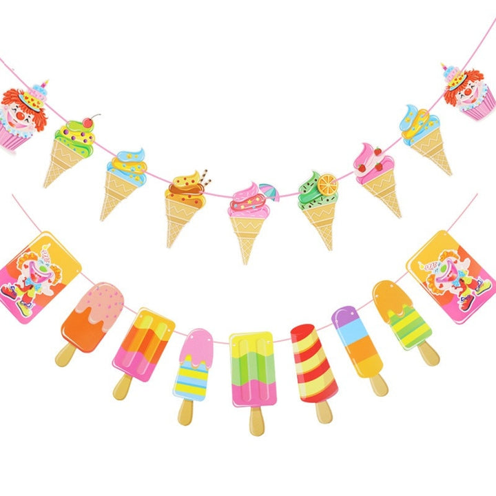 Ice Cream Designed Garland