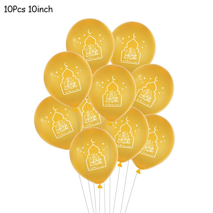 Eid Decorative Balloons Set