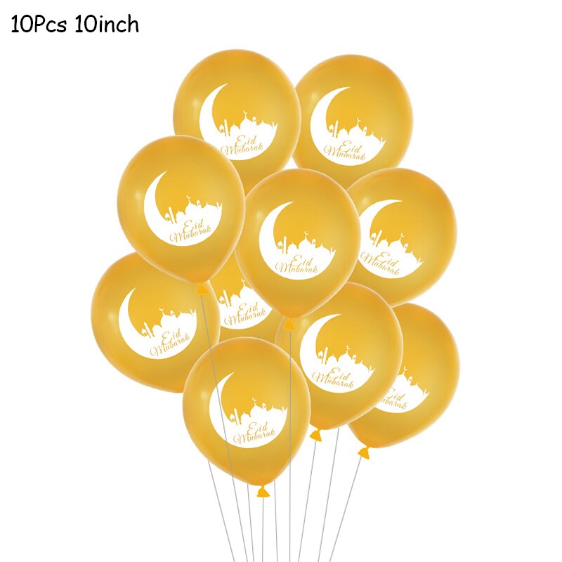 Eid Decorative Balloons Set