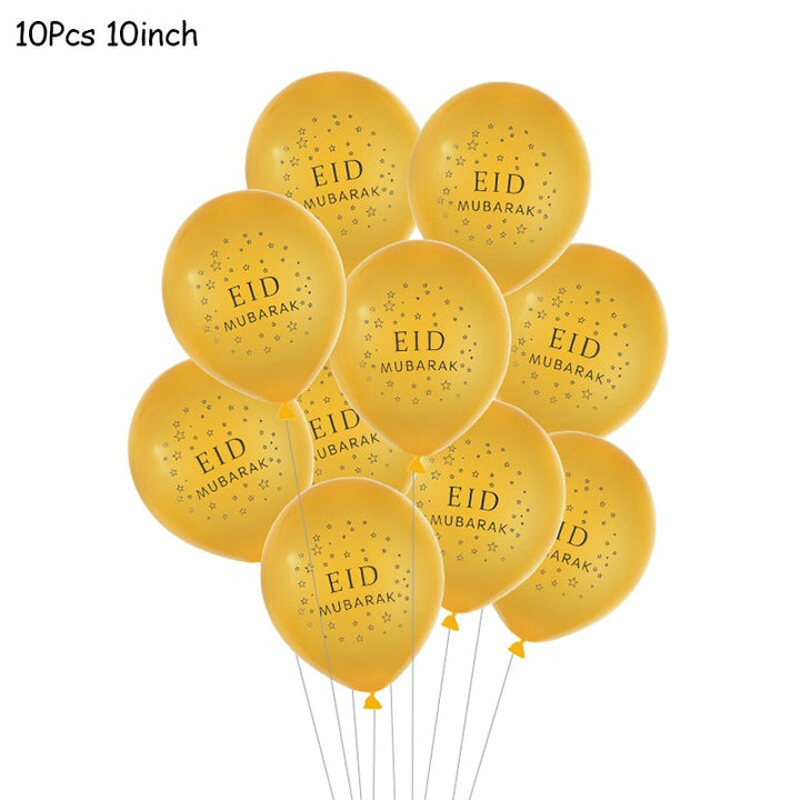 Eid Decorative Balloons Set