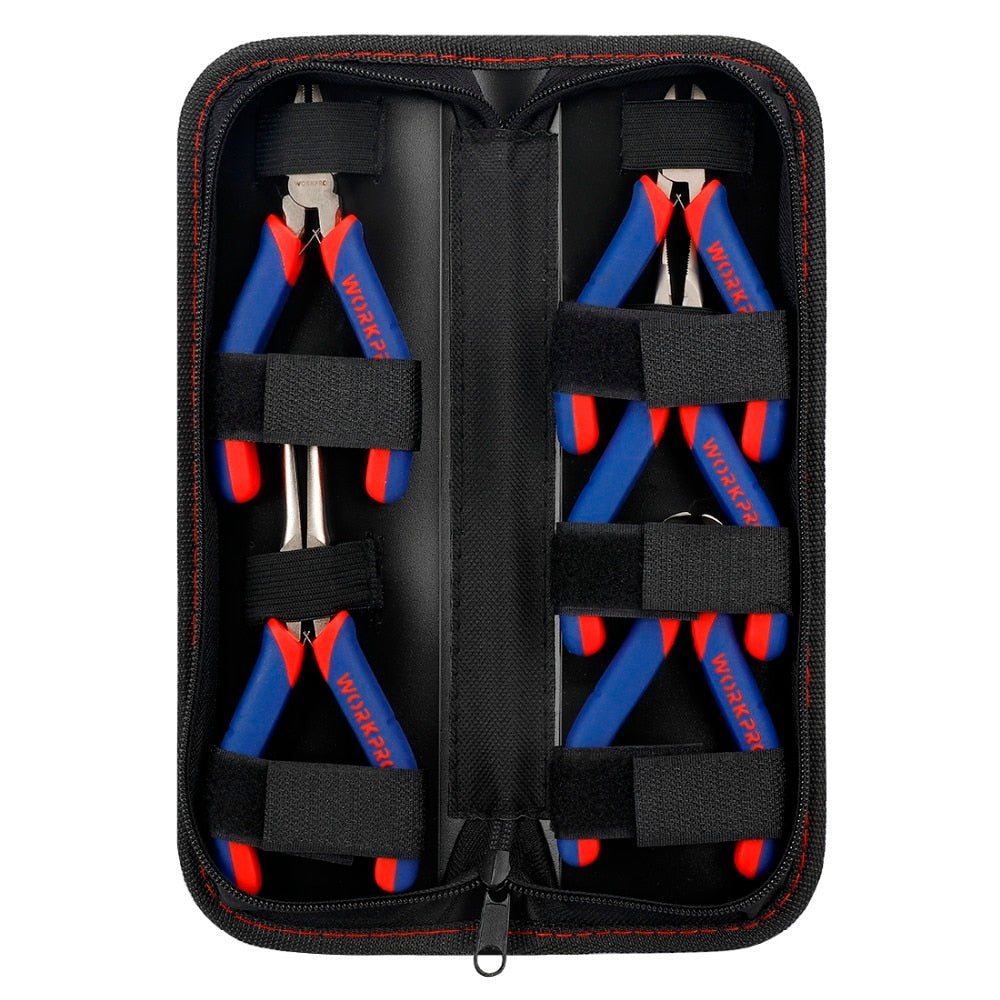 Universal Mini Pliers Set with Bag