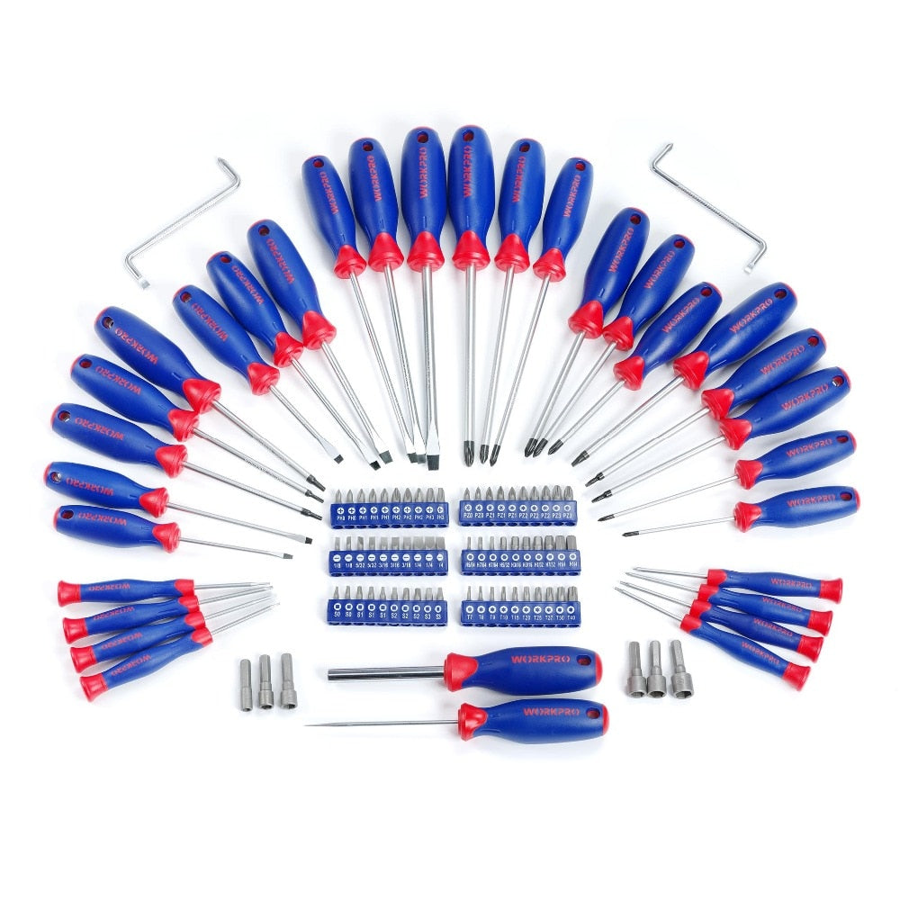 Universal Home Screwdrivers Kit with Rack