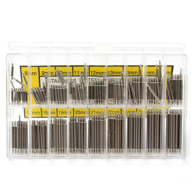 Watches Repair Stainless Steel Spring Bars 270 pcs Set