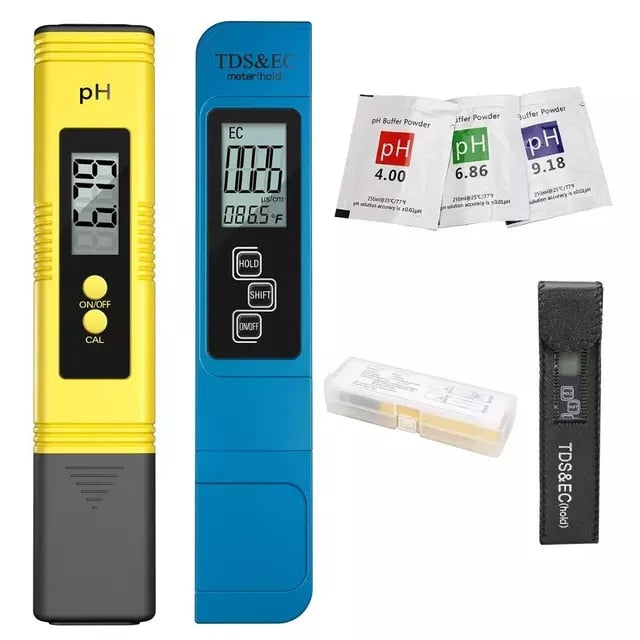 TDS Meter Digital Water Tester 2 Pcs Set