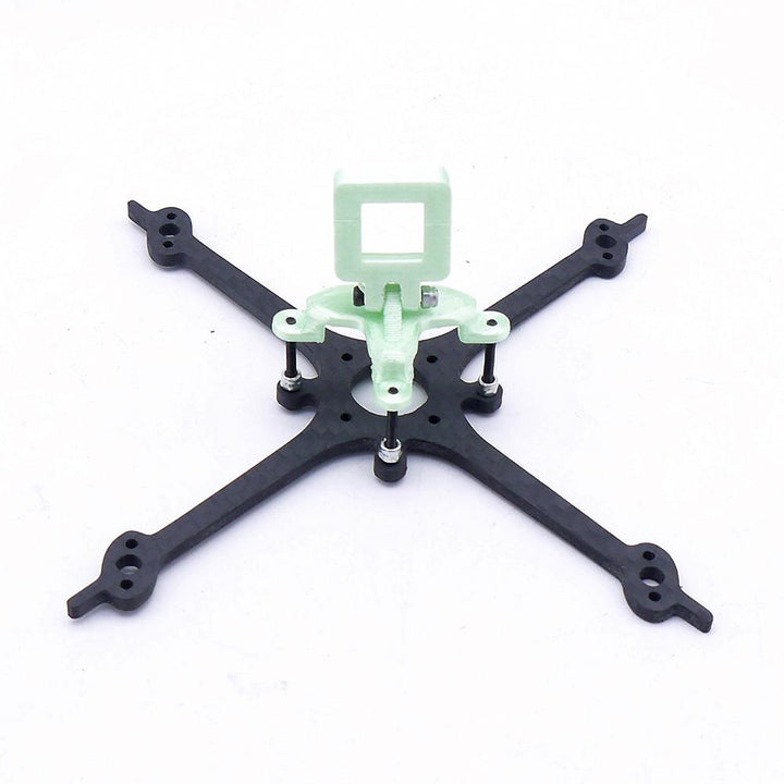 FONSTER Apro 125mm 3 Inch X Type Toothpick Frame Kit 16x16mm / 25.5x25.5mm Mounting Hole compatible Runcam Nano 3 14.6g - MRSLM