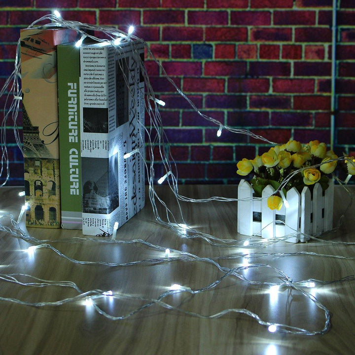 AC220C 10M 100 LED Fairy String Light AU Plug 8 Modes Waterproof Christmas Party Holiday Decorative Lamp - MRSLM