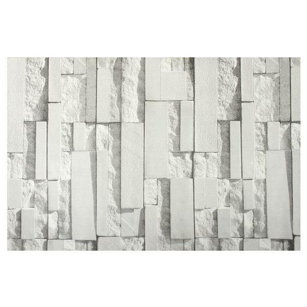 Brick Pattern 3D Textured Non-woven Wallpaper Sticker Background Home Decor Sticker - MRSLM