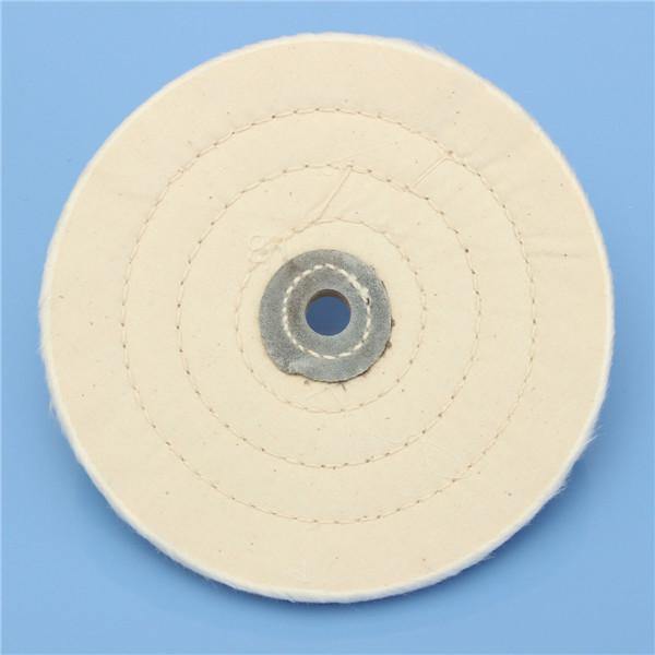 6 Inch Round Felt Wool 1/2inch Arbor Buffer Polisher Buffing Polishing Wheel - MRSLM