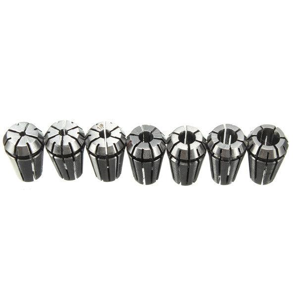 7PCS ER11 Precision Spring Collet Set CNC Milling Lathe Tool - MRSLM