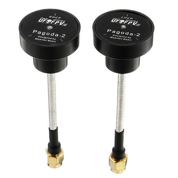 UFOFPV 5.8G LHCP/RHCP RX/TX FPV Pagoda Antenna SMA/RP-SMA Male - MRSLM