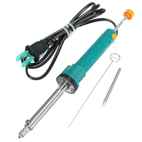 36W 220V Electric Vacuum Solder Sucker Welding Desoldering Pump Iron Gun - MRSLM