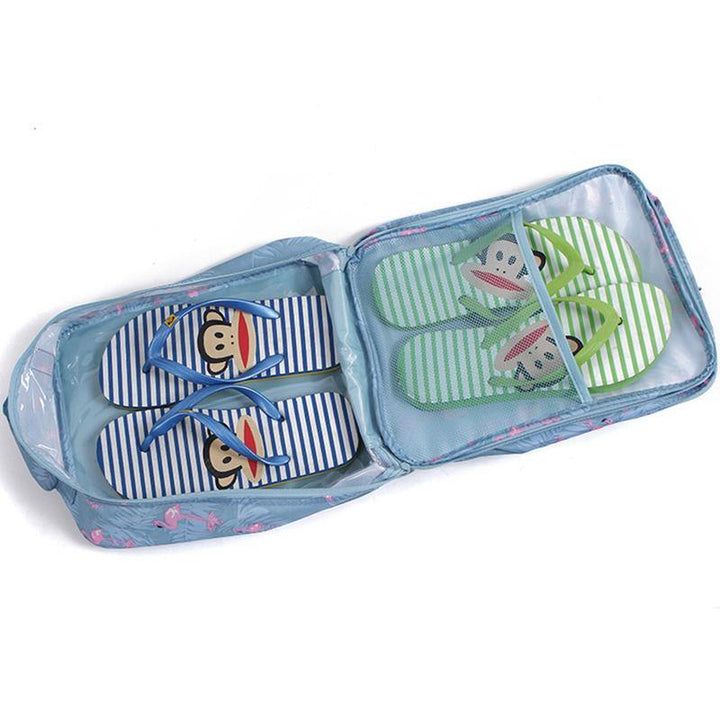 Travel Practical Portable Waterproof Shoes Bag Double Layer Shoes Storage Bag Travel Bag - MRSLM