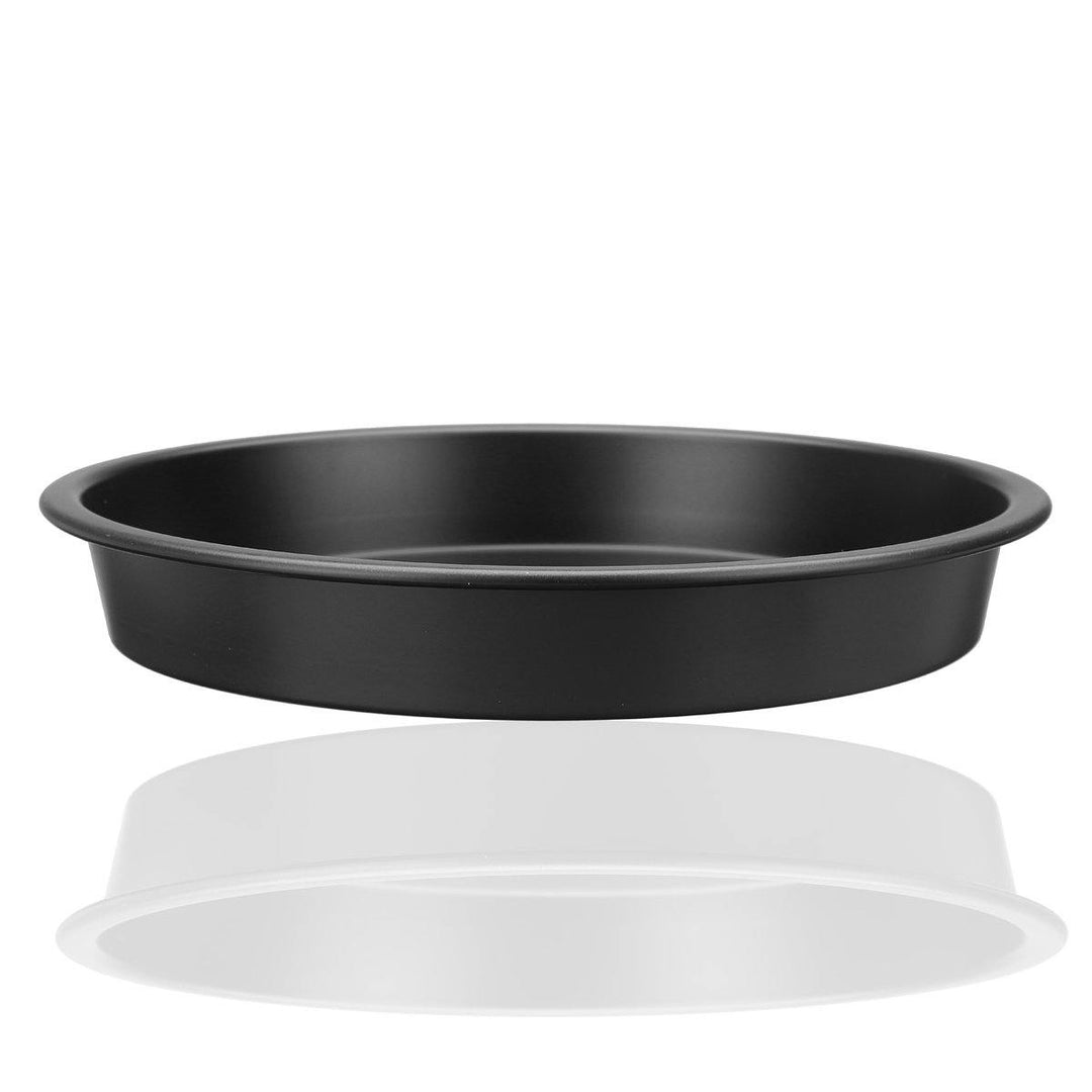 8 Inch Non-stick Pizza Pan Tray Plate Round Carbon Steel Fit for 4.2-6.8QT Air Fryer - MRSLM