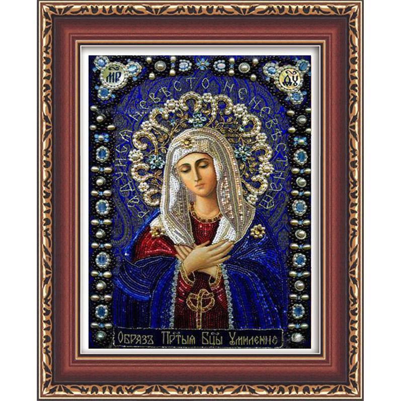 Honana WX-677 5D Round Diamond Painting DIY Cross Stitch Home Decor Diamond Embroidery Religious Gift - MRSLM