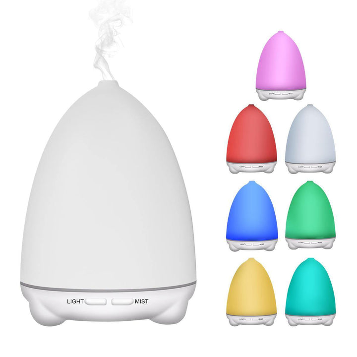 Ultrasonic Essential Oil Diffuser LED Lamp Aroma Air Purifier Color Changing Humidifier - MRSLM