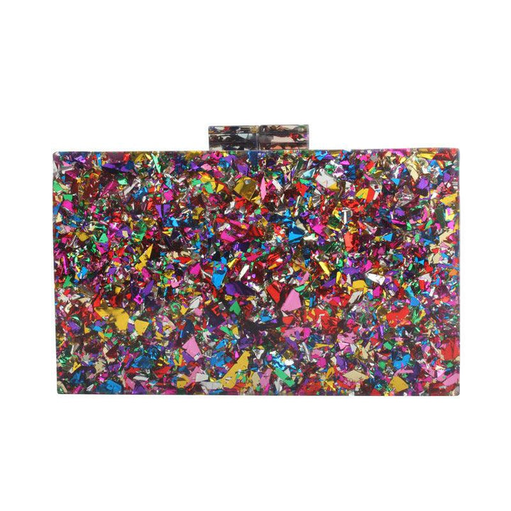 All-match Acrylic Beads Small Square Bag - MRSLM