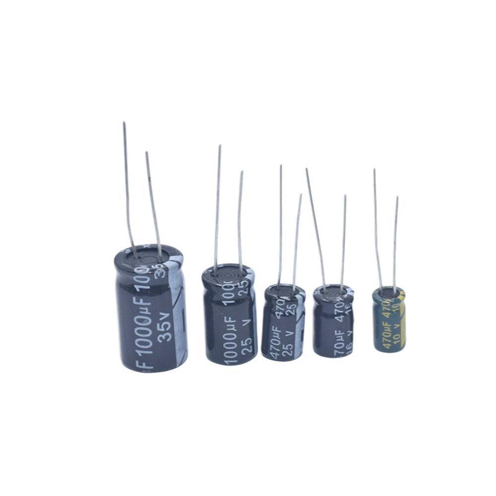 5 PCS 10V 16V 470uf / 25V 470uf / 25V 35V 1000uf Electrolytic Capacitor for RC Drone FPV Racing - MRSLM