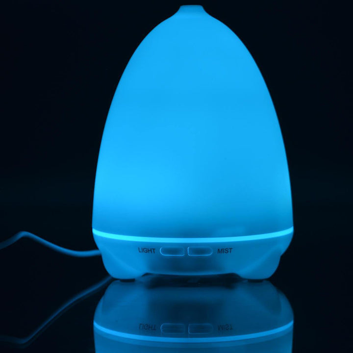 Ultrasonic Essential Oil Diffuser LED Lamp Aroma Air Purifier Color Changing Humidifier - MRSLM