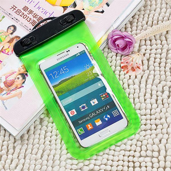 Cell Phone Waterproof Cover Universal Under Water Bag Transparent Touchscreen Mobile Phone Pouch - MRSLM