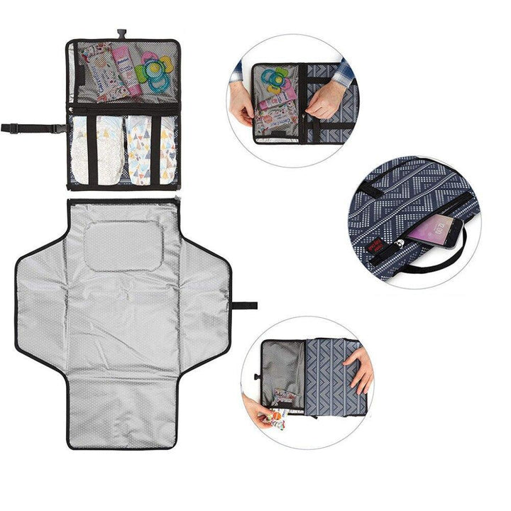 Waterproof Foldable Changing Mat for Newborns - MRSLM