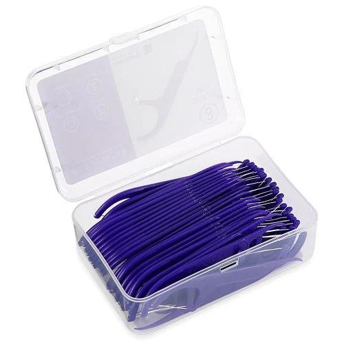 SOOCAS 300Pcs Dental Floss Picks Interdental Between Teeth Cleaner Tools with 6 Travel Handy Case from Ecosystem - MRSLM