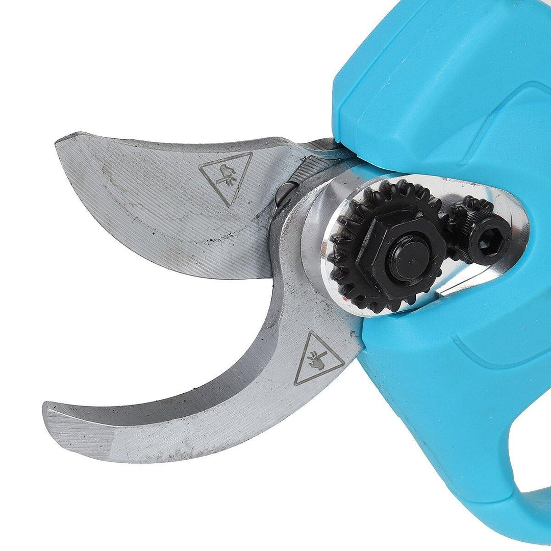 28mm Rechargeable Electric Pruning Scissors Branch Cutter Garden Tool - MRSLM