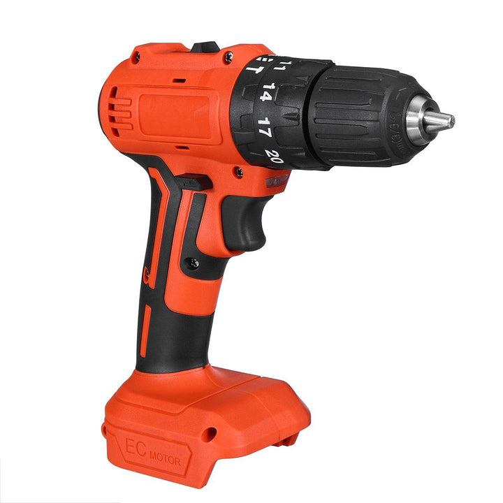 Dual Speed Brushless Impact Electric Drill 10/13mm Chuck Rechargeable Electric Screwdriver for Makita 18V Battery - MRSLM