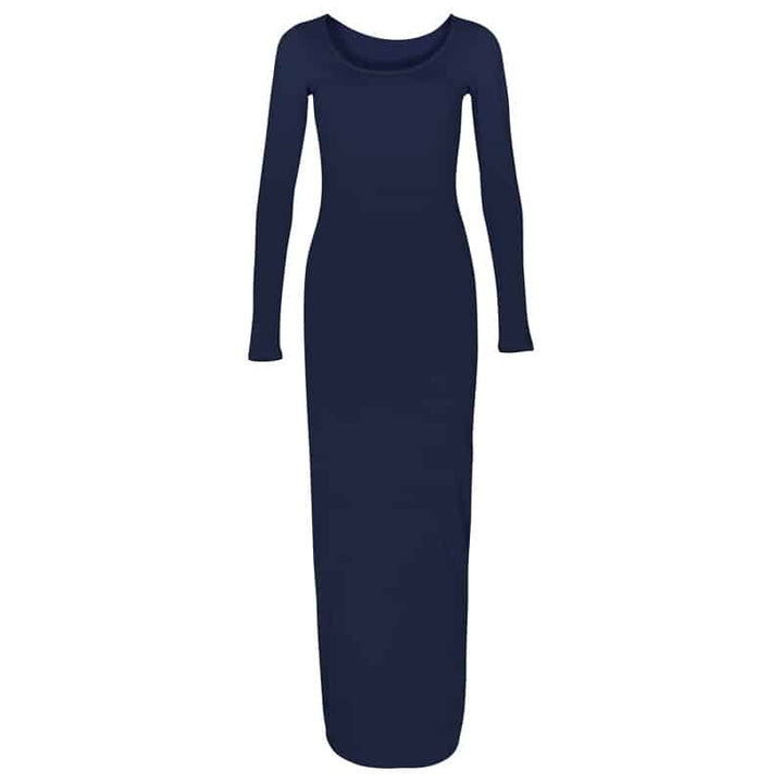 Women's Turtleneck Maxi Dress