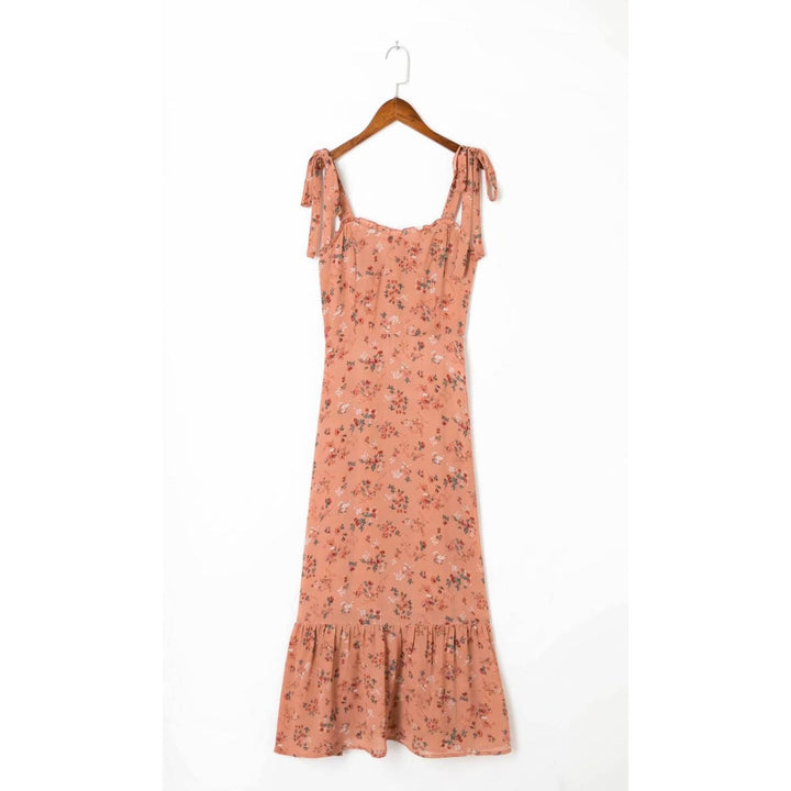 Women's Casual Ruffled Maxi Dress