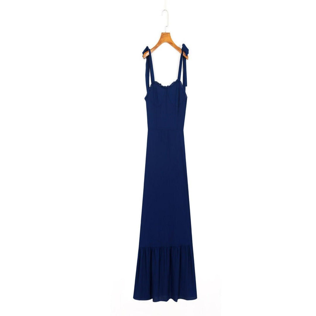 Women's Casual Ruffled Maxi Dress