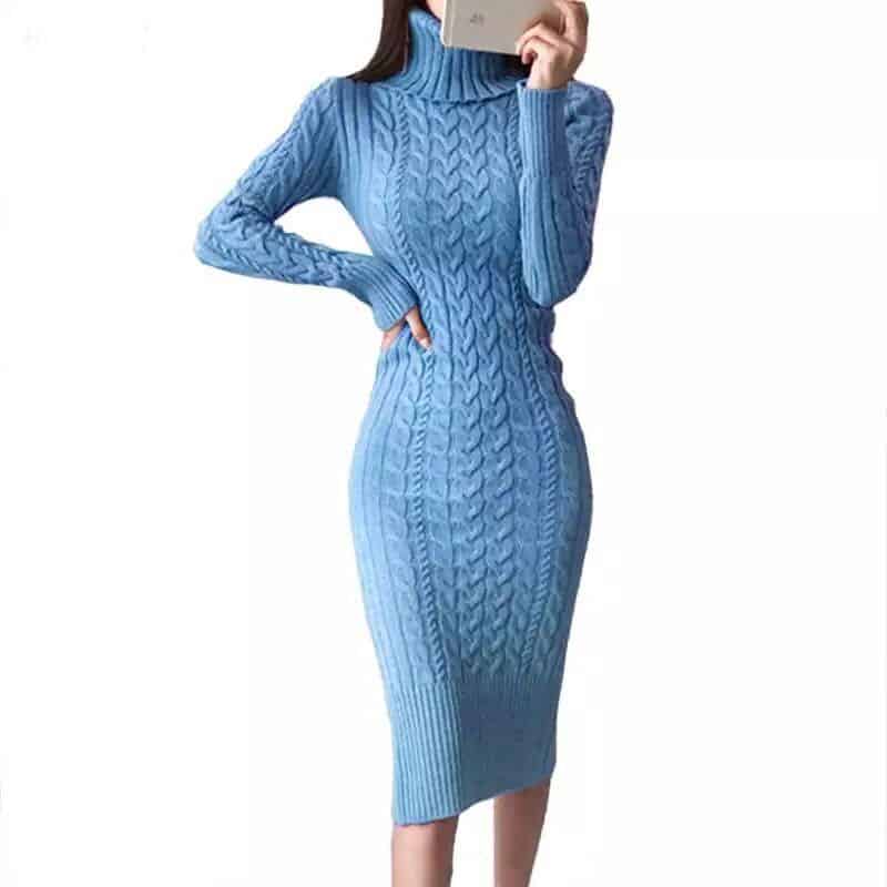 Women's Winter Sweater Dress