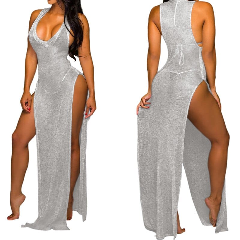 Women's Mesh Maxi Dress