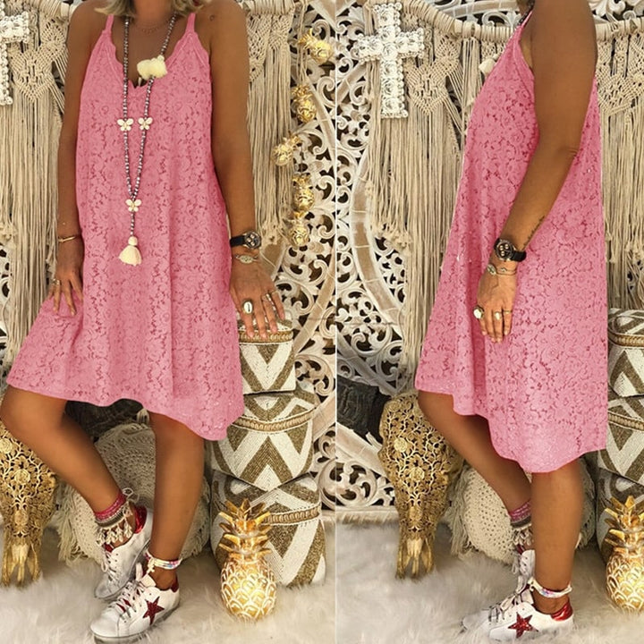 Women's Summer Loose Laced Dress