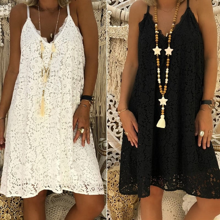 Women's Summer Loose Laced Dress