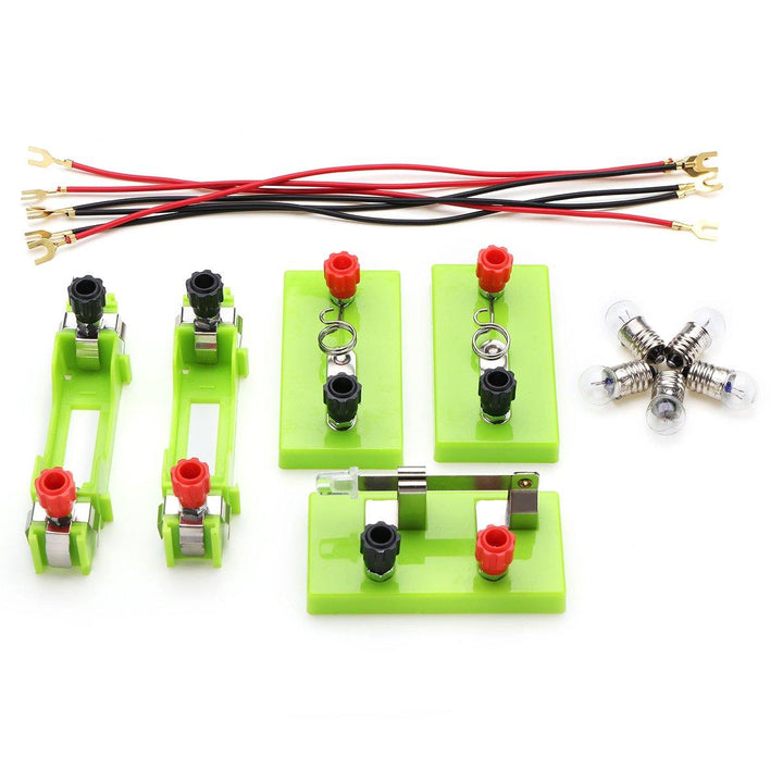 Funny Electric Circuit Kits Children School Science Toy Montessori Learning Physical Experiment Mode - MRSLM