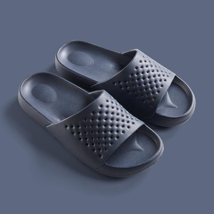 Non-Slip And Deodorant Bathing Household Mute Household Sandals And Slippers Women - MRSLM