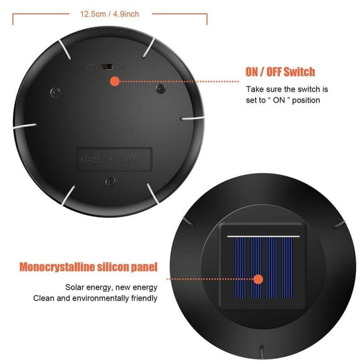 Solar Powered LED Wind Chimes