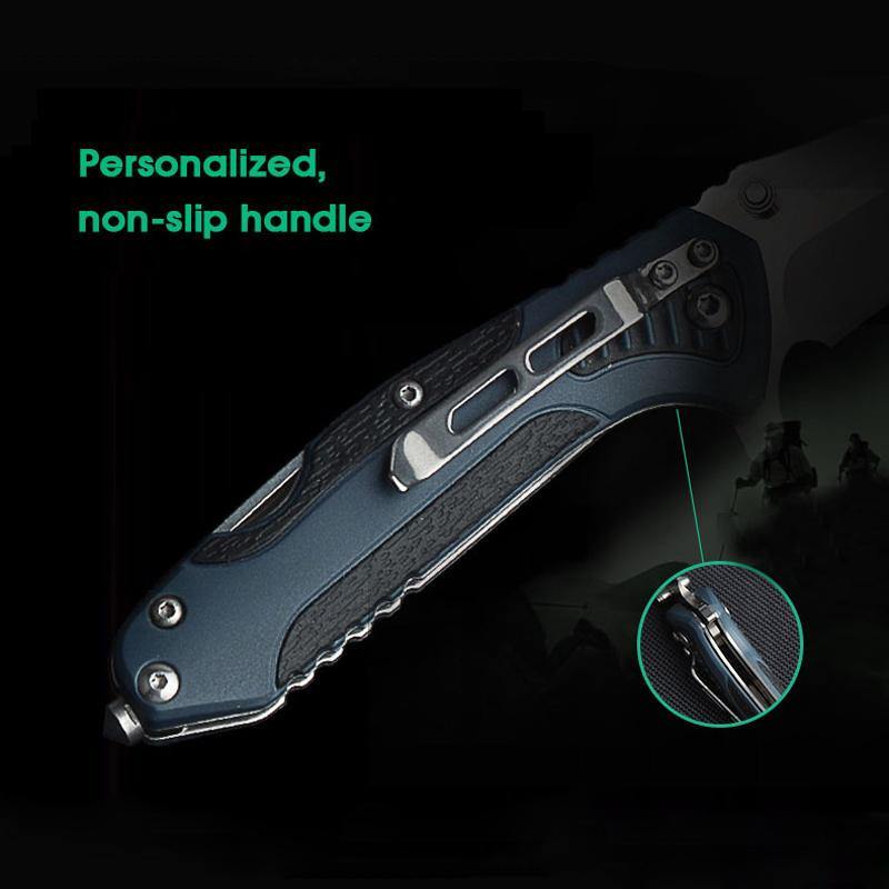 Sanrenmu 7094 Multifunctional Pocket Outdoor Camping Survival Hunting EDC Pocket Tools Glass Hammer Cutter Bottle Opener Screwdriver - MRSLM