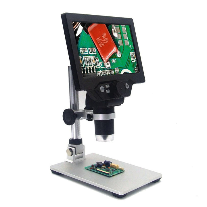 MUSTOOL G1200 Digital Microscope 12MP 7 Inch Large Color Screen Large Base LCD Display 1-1200X Continuous - MRSLM