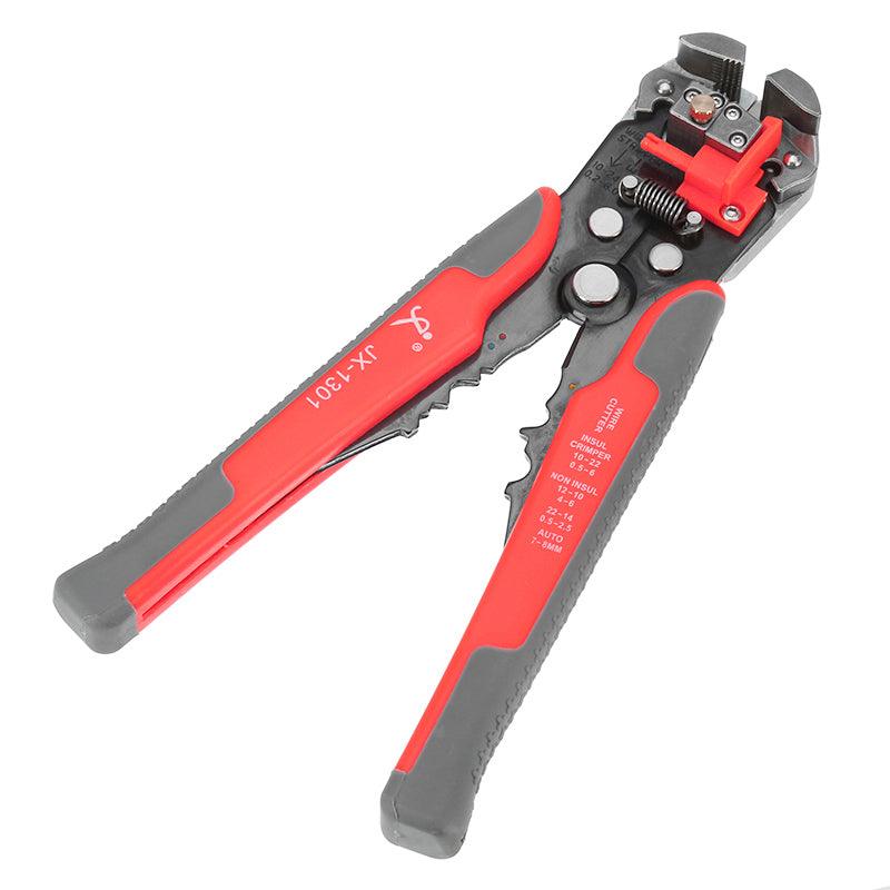 Paron® JX-1301 Multifunctional Wire Strippers Terminals Crimping Tool Pliers Orange - MRSLM