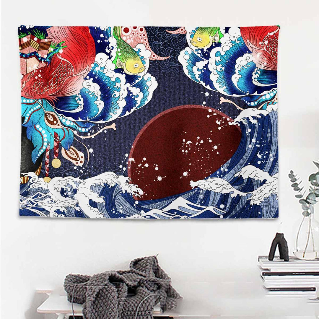 Wall Hanging Tapestry Home Decor Living Room Background Wall Cloth Carpet Home Living Bedroom Decoration - MRSLM