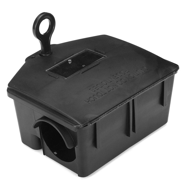 Rat Mouse Mice Rodent Bait Block Station Box Case Trap & Key Hunting Trap for Home Farm Hotel - MRSLM