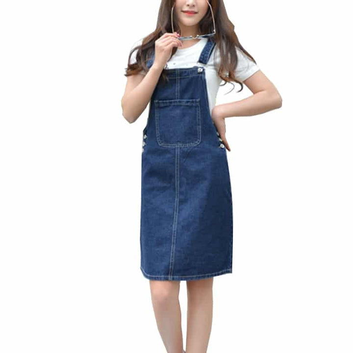 Casual Loose Overalls Dress