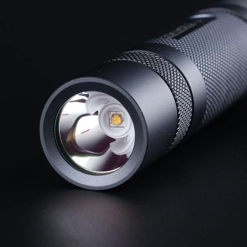 Gray Convoy S2+ SST20 LED Flashlight 18650 Flashlight Camping Light Hunting Emergency Lantern - MRSLM