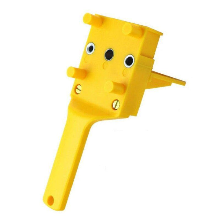 DIY Wooden Board Punch Drilling Locator Straight Hole Puncher Drilling Locator Round Dowel Splicing Tool - MRSLM