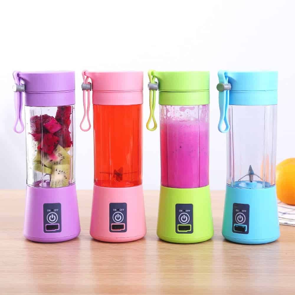 13-Ounce USB-Rechargeable Fruit Blender