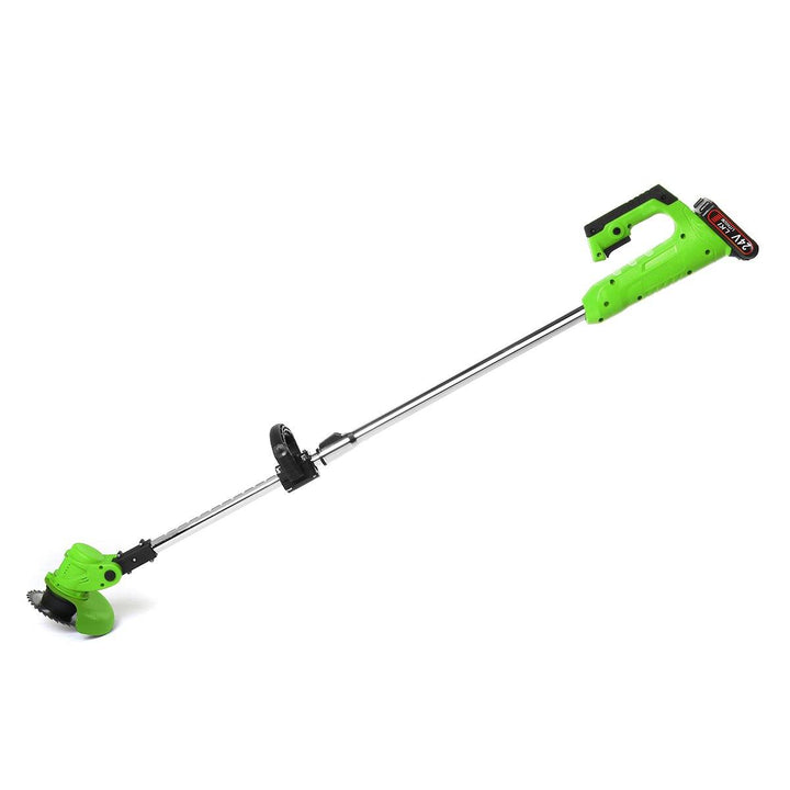 24V Rechargeable Cordless Electric Grass Trimmer Garden Lawn Mower With 2 Batteries - MRSLM