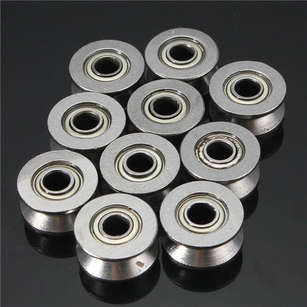 10pcs 624VV V Groove Sealed Ball Bearings V Groove 4x13x6mm 1.5mm Deep Ball Bearings - MRSLM