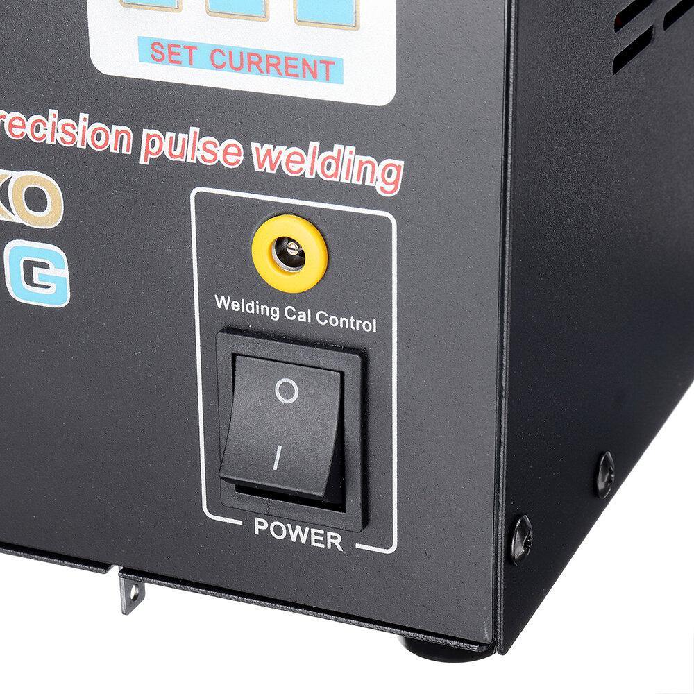 SUNKKO 737G 220V Battery Spot Welder Hand Held Welding Machine with Pulse & Current Display - MRSLM