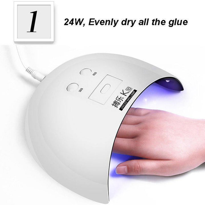 36W Pro Nail Polish Dryer Lamp LED UV Lamp Gel Acrylic Curing Light Manicure Timer - MRSLM